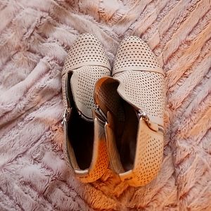 Rag and Bone laser cut platform boots